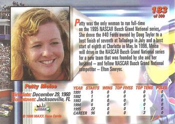 1996 Maxx Premier Series #183 Patty Moise Back