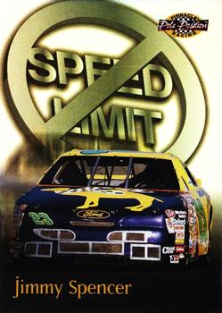 1996 Pinnacle Pole Position - No Limit #14 Jimmy Spencer Front