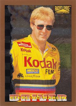 1996 Pinnacle Racer's Choice - Speedway Collection Artist's Proof #4 Sterling Marlin Front