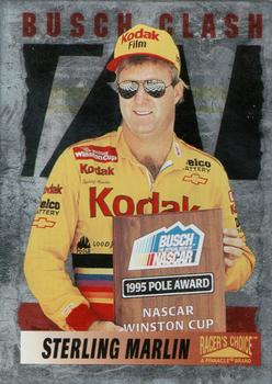 1996 Pinnacle Racer's Choice - Speedway Collection #99 Sterling Marlin Front