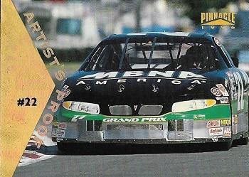 1996 Pinnacle - Artist's Proof #49 Ward Burton's Car Front