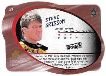 1996 SPx - Gold #19 Steve Grissom Back