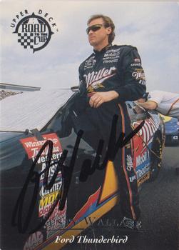 1996 Upper Deck Road to the Cup - Autographs #H4 Rusty Wallace Front