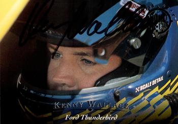 1996 Upper Deck Road to the Cup - Autographs #H20 Kenny Wallace Front