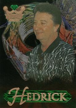 1996 Wheels Crown Jewels Elite - Emerald #38 Larry Hedrick Front