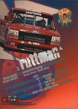 1996 Wheels Viper - First Strike #65 Joe Ruttman Back
