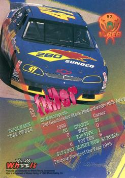 1996 Wheels Viper - Red Cobra #52 Jeff Fuller Back