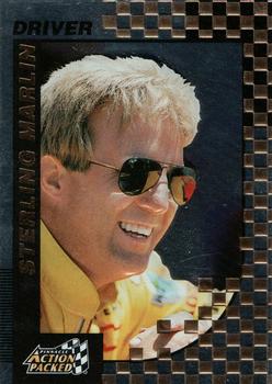1997 Action Packed - First Impressions #4 Sterling Marlin Front