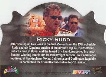 1997 Maxx - Chase the Champion Gold Die Cuts #NNO Ricky Rudd Back
