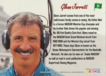 1997 Ultra Update #31 Glenn Jarrett Back