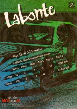 1997 Wheels Predator - First Slash #38 Bobby Labonte Back