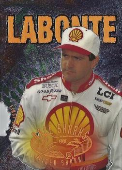 1997 Wheels Race Sharks - Tiger Shark First Bite #25 Bobby Labonte Front