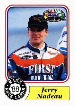 1998 Maxx 10th Anniversary #12 Jerry Nadeau Front
