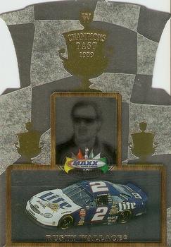 1998 Maxx 10th Anniversary - Champions Past Die Cuts #CP5 Rusty Wallace Front