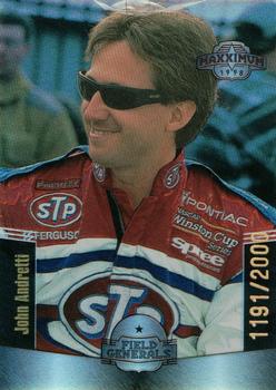1998 Maxximum - Field Generals One Star #*15 John Andretti Front