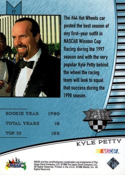 1998 Maxximum - First Class #F7 Kyle Petty Back