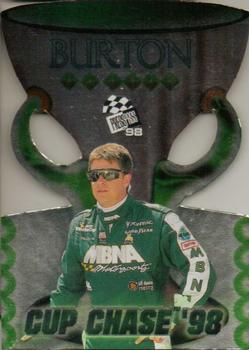 1998 Press Pass - Cup Chase Die Cut Prizes #CC 3 Ward Burton Front