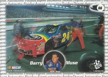 1998 Press Pass - Oil Slicks #66 Barry Muse Back