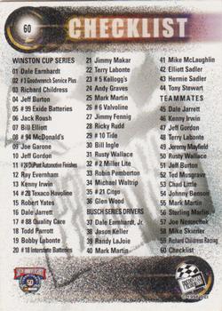 1998 Press Pass Stealth - Fusion #60 Dale Earnhardt Jr. Back