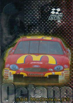 1998 Press Pass Stealth - Octane #O 12 Bill Elliott's Car Front