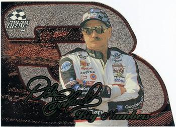 1999 Press Pass Stealth - Big Numbers Die Cuts #BN 3 Dale Earnhardt Front