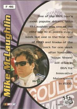 1999 Press Pass Stealth - Fusion #F 46 Mike McLaughlin Back