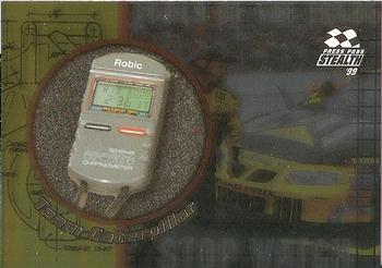1999 Press Pass Stealth - Fusion #F 49 Caterpillar Stop Watch Front