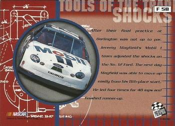 1999 Press Pass Stealth - Fusion #F 58 Mobil 1 Shocks Back