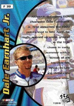 1999 Press Pass Stealth - Fusion #F 39 Dale Earnhardt Jr. Back