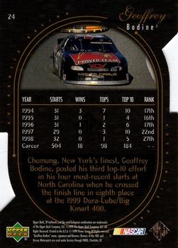 1999 SP Authentic - Overdrive #24 Geoff Bodine Back