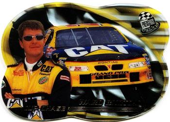 2000 Press Pass - Cup Chase Die Cut Prizes #CC 2 Ward Burton Front