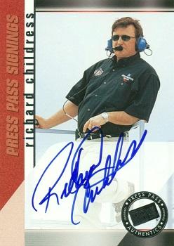 2000 Press Pass - Signings #NNO Richard Childress Front