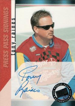 2000 Press Pass - Signings #NNO Tony Raines Front
