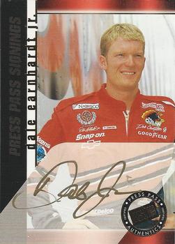 2000 Press Pass - Signings Gold #NNO Dale Earnhardt Jr. Front