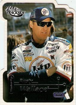 2000 Press Pass Trackside - Die Cuts #19 Rusty Wallace Front