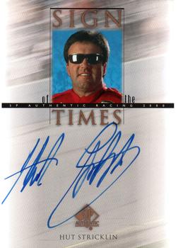 2000 SP Authentic - Sign of the Times #HS Hut Stricklin Front