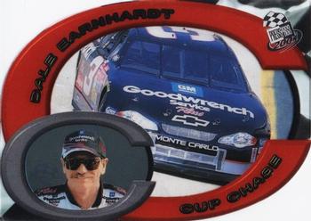 2001 Press Pass - Cup Chase Die Cut Prizes #CC 3 Dale Earnhardt Front