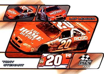 2001 Press Pass Stealth - Lap Leaders #LL 26 Tony Stewart's Car Front