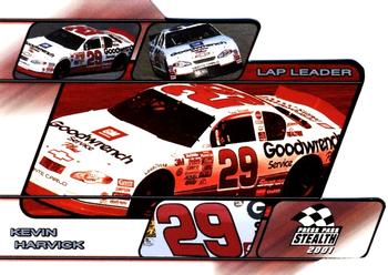 2001 Press Pass Stealth - Lap Leaders #LL 30 Kevin Harvick's Car Front