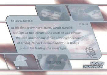 2001 Press Pass Stealth - Lap Leaders Clear #LL 30 Kevin Harvick's Car Back