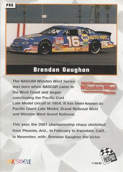 2002 Press Pass - Platinum #P95 Brendan Gaughan Back