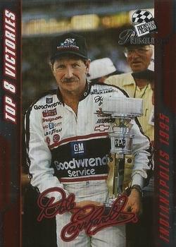 2002 Press Pass Premium - Dale Earnhardt Top 8 Victories #DE 48 Dale Earnhardt - Indianapolis 1995 Front