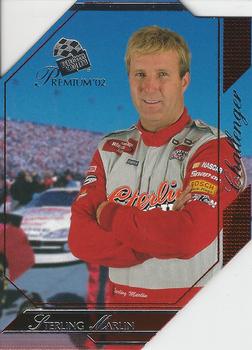 2002 Press Pass Premium - Red Reflectors #R64 Sterling Marlin Front