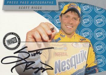 2003 Press Pass - Autographs #NNO Scott Riggs Front