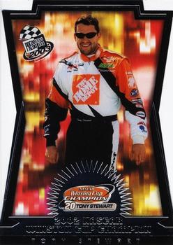 2003 Press Pass - Cup Chase Prizes #CC 18 Tony Stewart Front