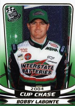 2004 Press Pass - Cup Chase Prizes #CC 4 Bobby Labonte Front