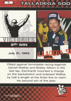 2004 Press Pass Dale Earnhardt The Legacy Victories #9 Dale Earnhardt Back