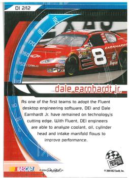 2004 Press Pass Trackside - Dialed In #DI 2 Dale Earnhardt Jr. Back