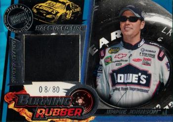 2005 Press Pass - Burning Rubber Drivers #BRD 1 Jimmie Johnson Front