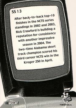 2005 Press Pass - Snapshots Extra #SS 13 Rick Crawford Back